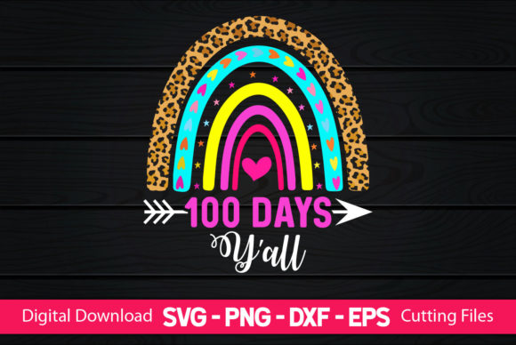 100 Days Y all – Back to School Graphics for Crafts