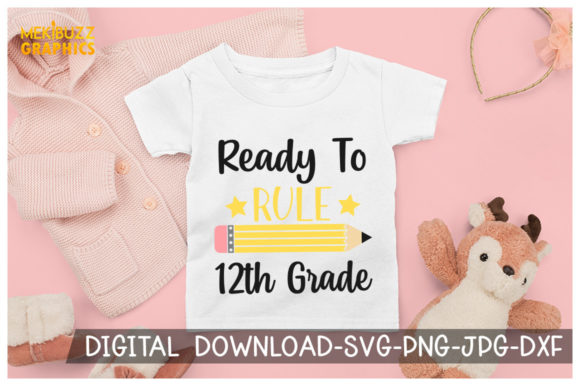 12th Grade Back to School Cricut SVG Graphics