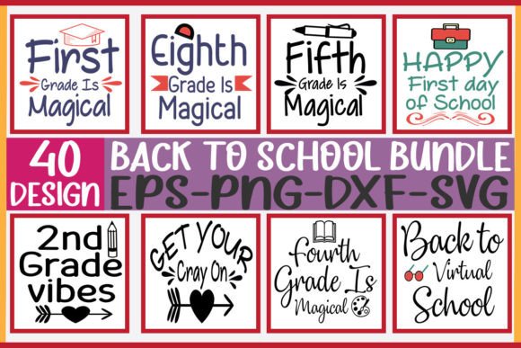 40 Back to School Bundle