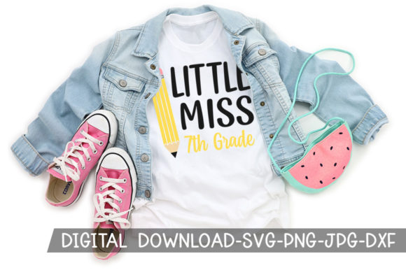 7th Grade Back to School SVG Graphics