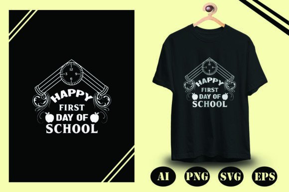 Back to School-05: T-Shirt Designs & Graphics for Local Branding