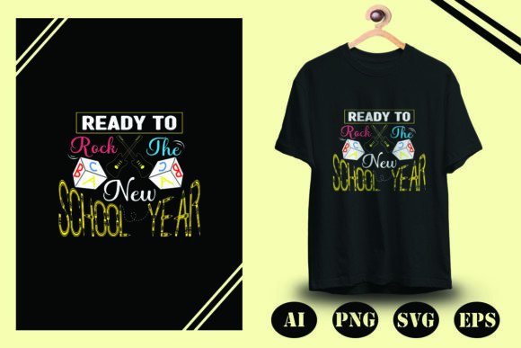 Back to School-14: T-Shirt Designs & Graphics
