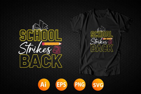 Back to School T-shirt Design 44: A Graphic for Crafting
