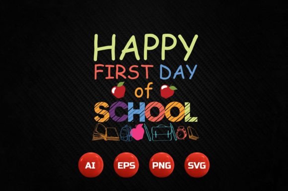 Back to School T-shirt Design 67: Graphics for Joyful, Seasonal T-Shirt Designs