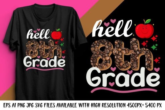 Back to School T-Shirt Designs Graphics