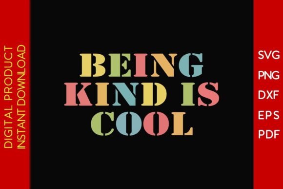Being Kind is Cool Back to School SVG