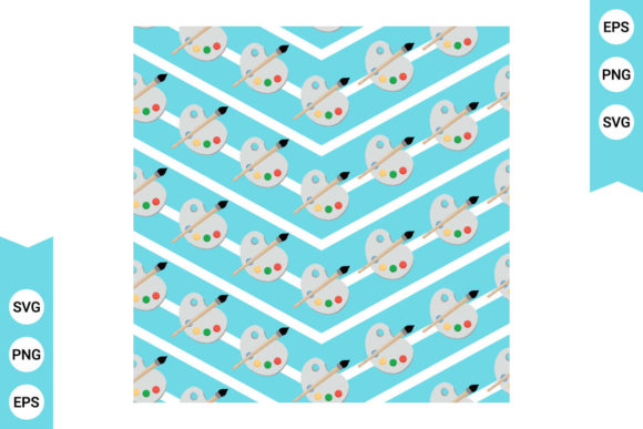 Digital Paper Back to School Pattern SVG: Graphics & Print Templates